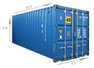 storage container dimensions